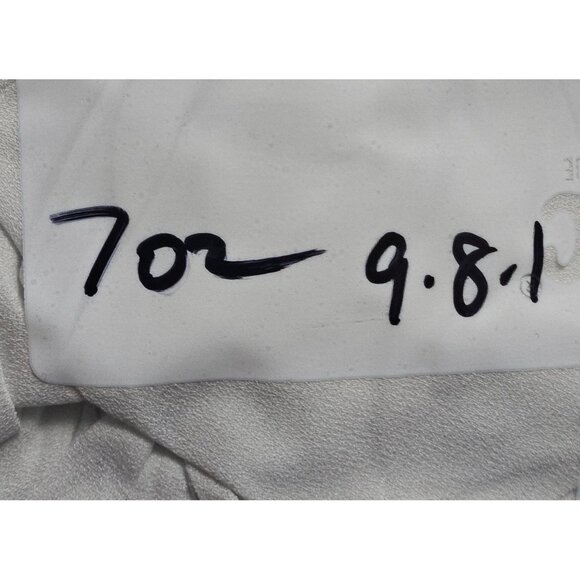 Maeve Anthropologie Liesel Cold Shoulder Blouse V neck ruffle Spring Top - Picture 13 of 13